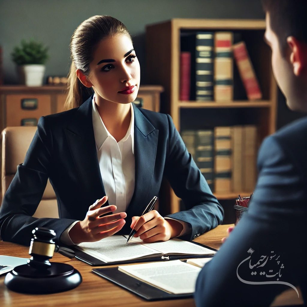 وکیل برای طلاق از طرف زن