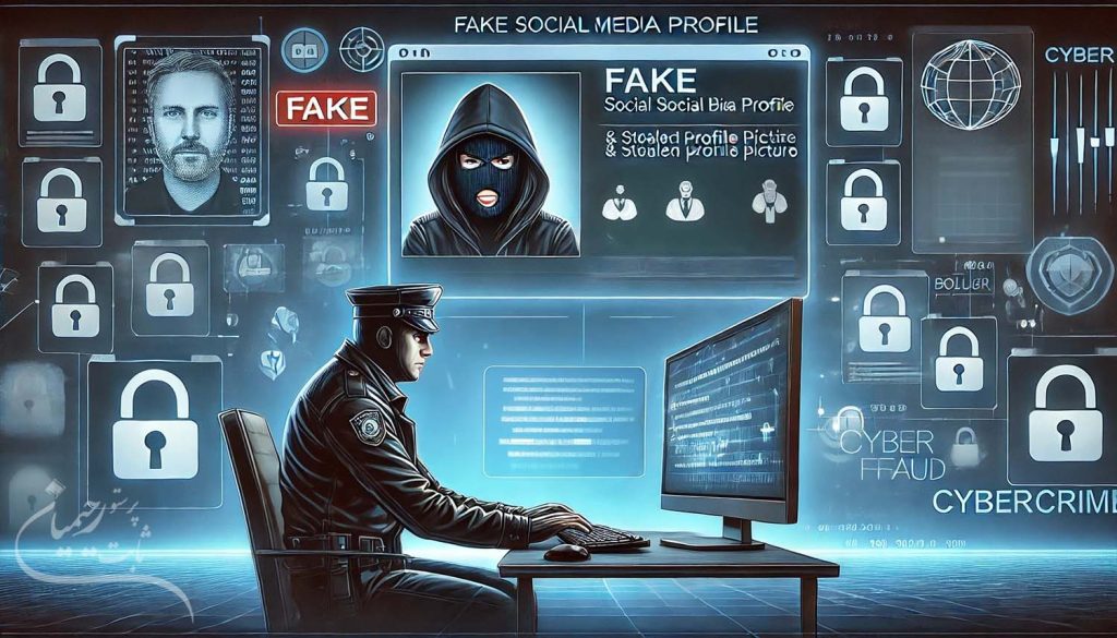 جرم پیج فیک با عکس دیگران